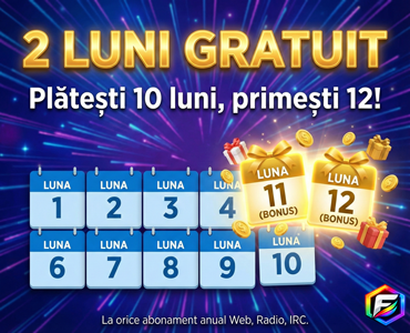 2 Luni Cadou la Plata Anuală